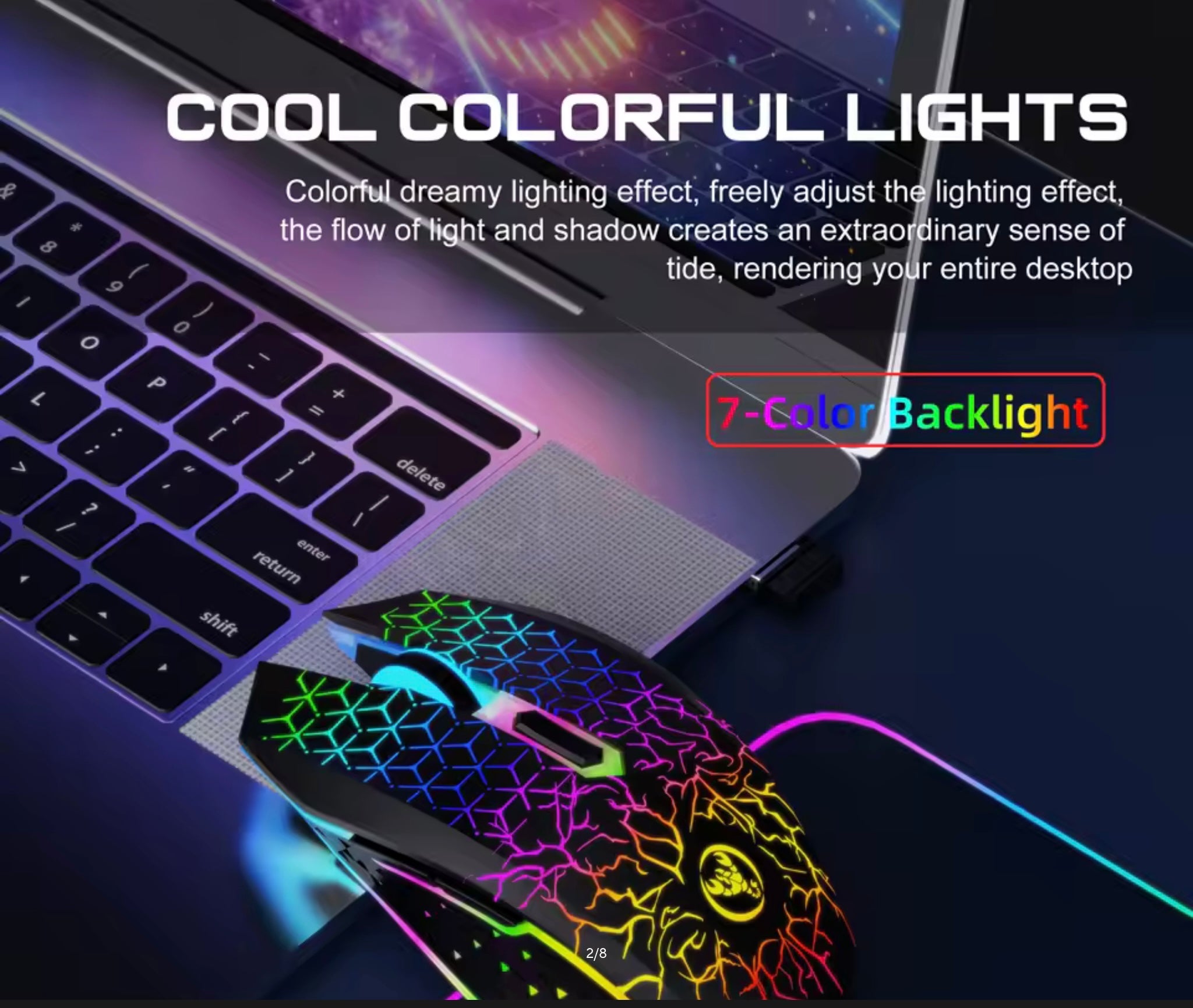Souris optique gaming